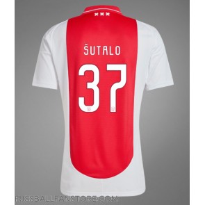 Ajax Josip Sutalo #37 Replik Heimtrikot 2024-25 Kurzarm